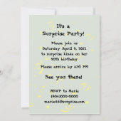 Invitation à la fête de la Cute Cajun Crawfish Sur (Dos)