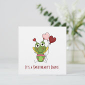 Invitation à la fête de la danse de Sweetheart (Debout devant)