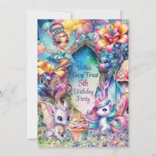 Invitation à la fête de la forêt de la fée des cri