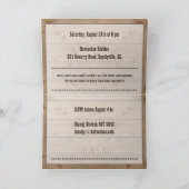 Invitation à la fête de la grange (Intérieur)