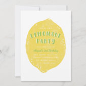 Invitation à la Fête de la Lemonade - Chaux (Devant)