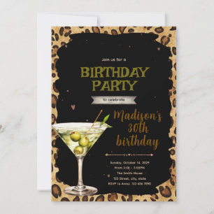 Invitation à la fête de la Margarita au guépard