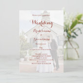 Invitation à la fête de la mariée (Debout devant)