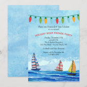 Invitation à la fête de la Parade des bateaux de N (Devant / Derrière)