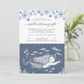 Invitation à la fête de la piscine d'hiver de la s (Debout devant)