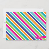 Invitation à la fête de la piscine - Été (Dos)