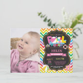 Invitation à la fête de la piscine Été Splish Spla (Debout devant)