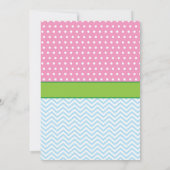 Invitation à la fête de la piscine Splish Splash G (Dos)