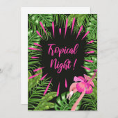 Invitation à la fête de la plage. (Devant / Derrière)