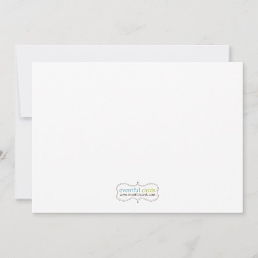 Invitation à la fête de la plage d'été (Dos)