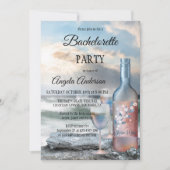 Invitation à la fête de la plage et du vin (Devant)