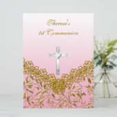 Invitation à la fête de la Première Communion (Debout devant)