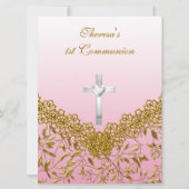Invitation à la fête de la Première Communion (Devant)