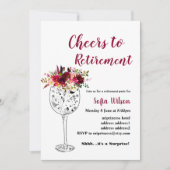 Invitation à la fête de la retraite (Devant)