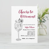 Invitation à la fête de la retraite (Debout devant)