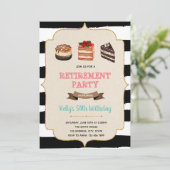 Invitation à la fête de la retraite (Debout devant)