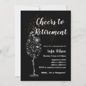 Invitation à la fête de la retraite (Devant)