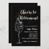 Invitation à la fête de la retraite (Devant / Derrière)