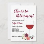 Invitation à la fête de la retraite (Devant)