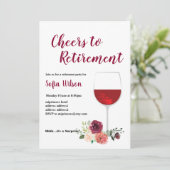 Invitation à la fête de la retraite (Debout devant)