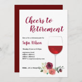 Invitation à la fête de la retraite (Devant / Derrière)