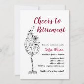 Invitation à la fête de la retraite (Devant)