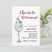 Invitation à la fête de la retraite (Debout devant)