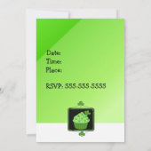 Invitation à la fête de la Saint-Patrick (Dos)