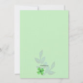 Invitation à la fête de la Saint-Patrick (Dos)