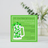 Invitation à la fête de la Saint-Patrick (Debout devant)