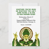 Invitation à la fête de la Saint-Patrick (Devant)
