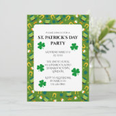 Invitation à la fête de la Saint Patrick (Debout devant)