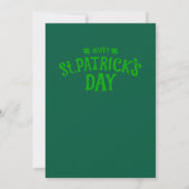 Invitation à la fête de la Saint-Patrick (Dos)