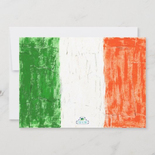 Invitation à la fête de la Saint-Patrick (Dos)