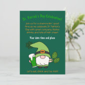 Invitation à la fête de la Saint-Patrick (Debout devant)