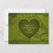 Invitation à la fête de la Saint-Patrick (Dos)