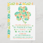 Invitation à la fête de la Saint-Patrick (Devant / Derrière)