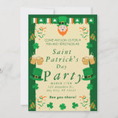 Invitation à la fête de la Saint Patrick (Devant)