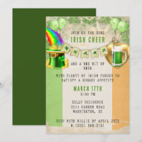 Invitation à la fête de la Saint-Patrick