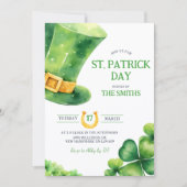 Invitation à la fête de la Saint-Patrick (Devant)