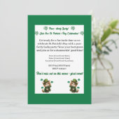 Invitation à la fête de la Saint-Patrick - Amoureu (Debout devant)