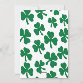 Invitation à la fête de la Saint-Patrick - Amoureu (Dos)