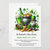 Invitation à la fête de la Saint-Patrick - Beaucou (Devant / Derrière)