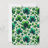 Invitation à la fête de la Saint-Patrick Lucky Sha (Devant)