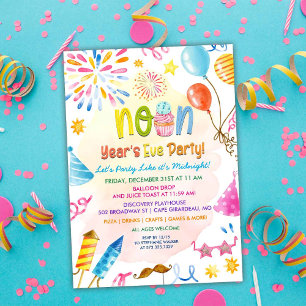 Invitation à la fête de la Saint-Sylvestre de midi