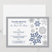 Invitation à la fête de la Saint-Sylvestre (marine (Devant / Derrière)