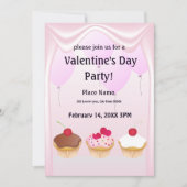 Invitation à la fête de la Saint-Valentin (Devant)