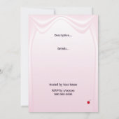Invitation à la fête de la Saint-Valentin (Dos)
