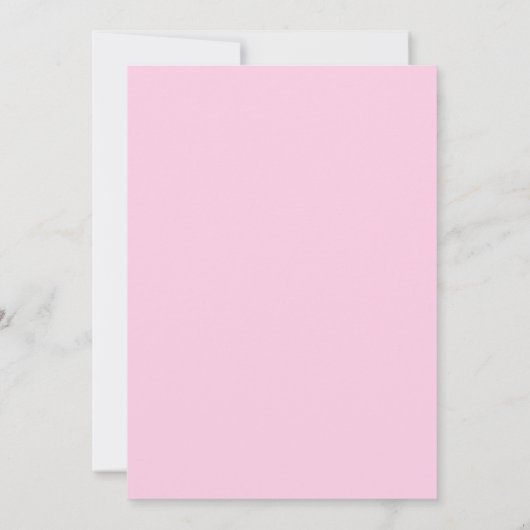 Invitation à la fête de la Saint Valentin (Dos)