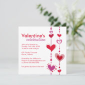 Invitation à la fête de la Saint Valentin (Debout devant)